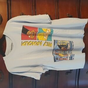 Nickelodeon 90s Cartton Hey Arnold Tee sz XL